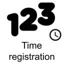 Logo of 123 Time registration