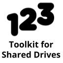 Logo of 123 Toolkit for Shared Drives