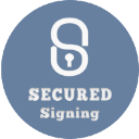 Logo of Secured Signing - Secure Digital Signature