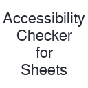 Logo of Accessibility Checker for Sheets