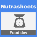 Logo of Nutrasheets